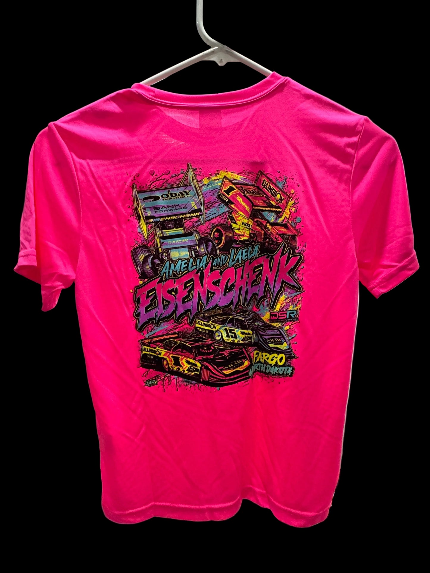 2026 Eisenschenk FLO Youth T-Shirt Bright Pink