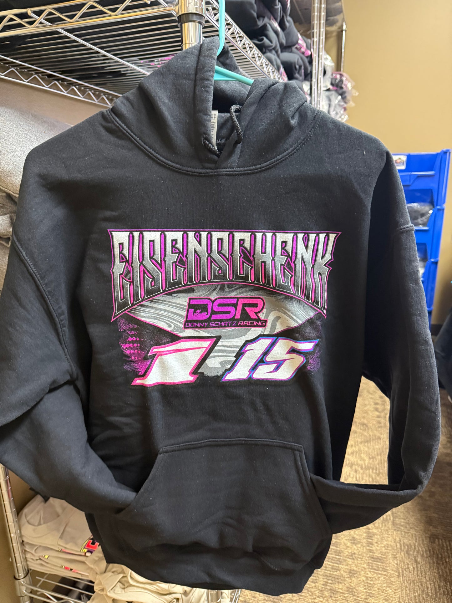 2025 DOME HOODIE L & A BLACK