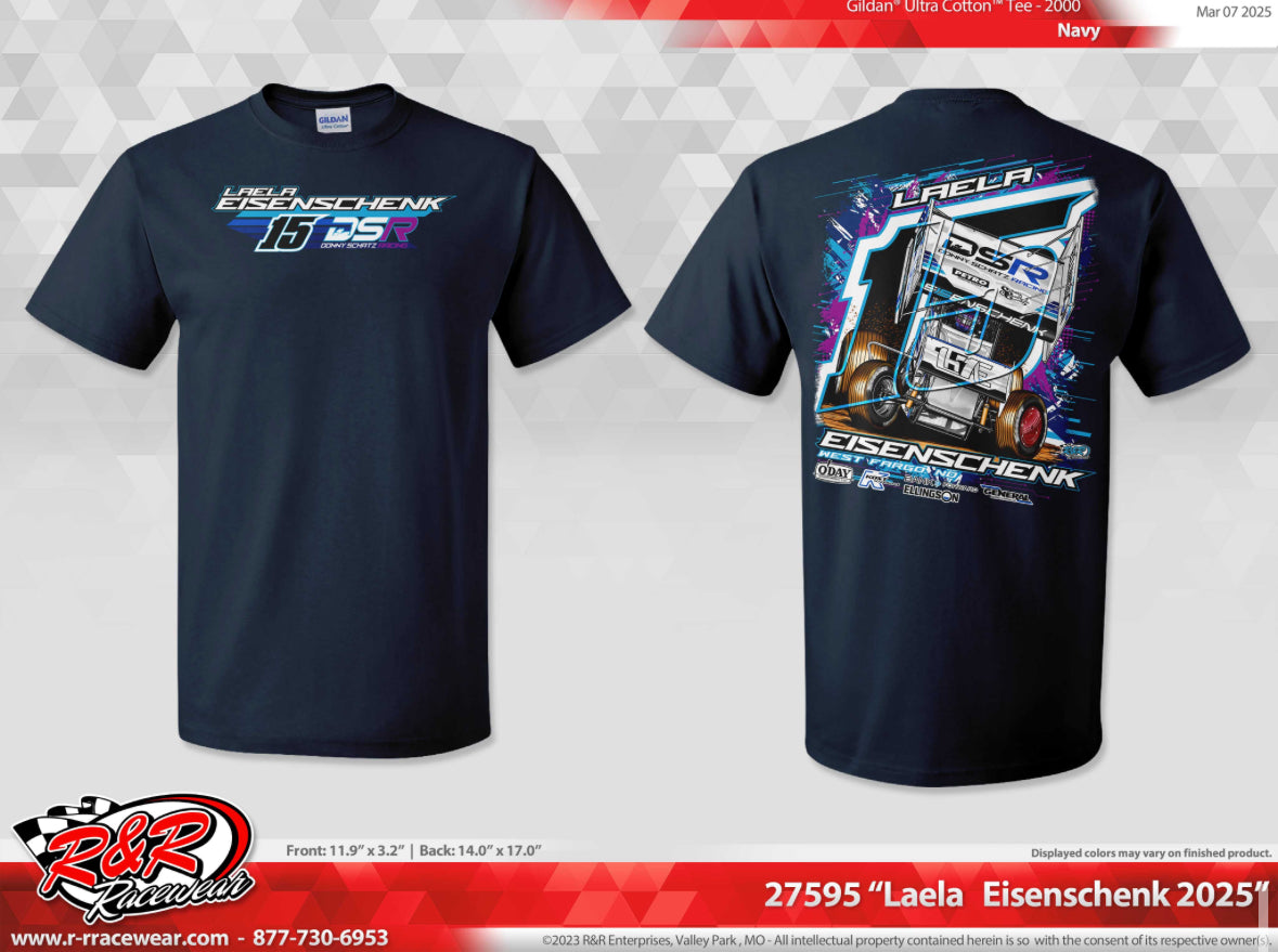 Laela 2025 Sprint Car Shirt