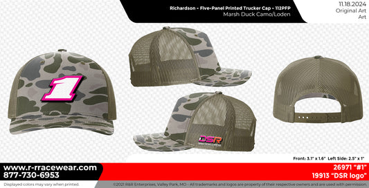 Amelia #1 Camo Hat