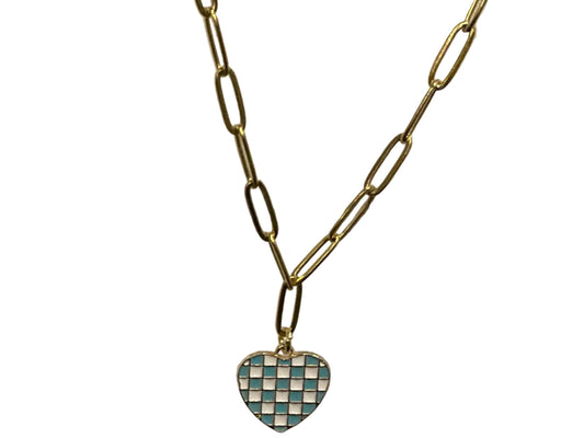 Checkered Necklace