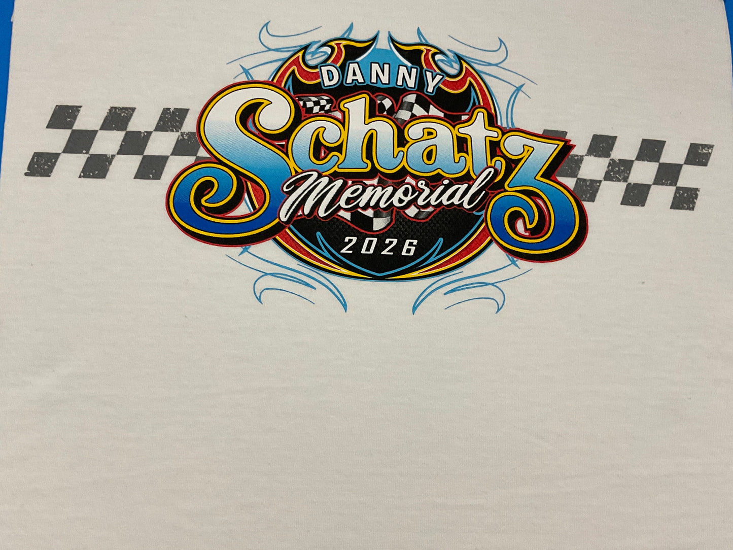 Danny Schatz Memorial 2026 White T-Shirt