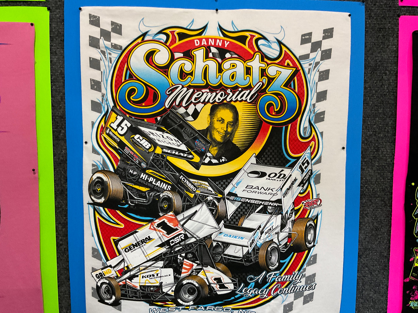 Danny Schatz Memorial 2026 White T-Shirt