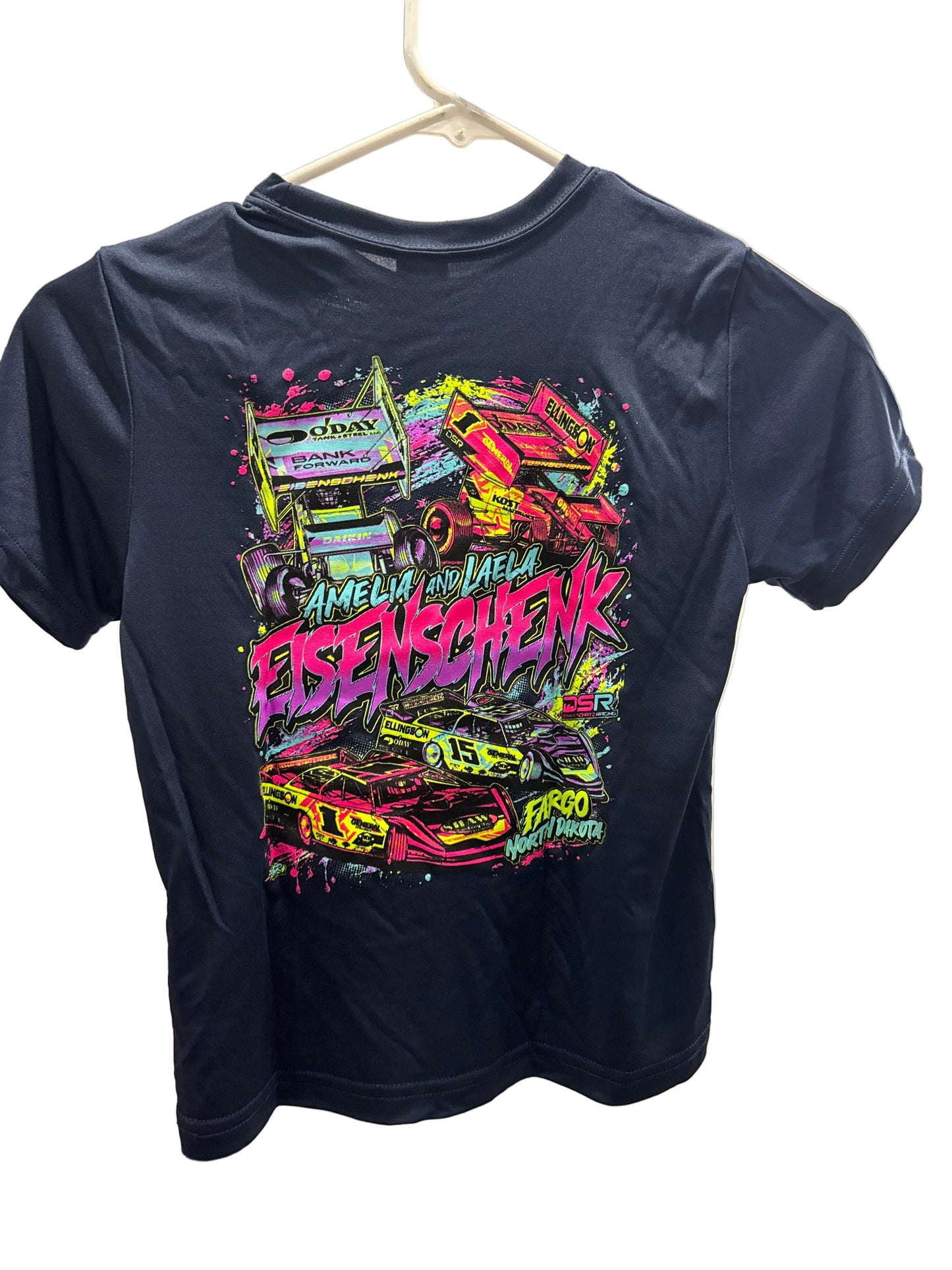 2026 Eisenschenk FLO Youth T-Shirt Navy Blue
