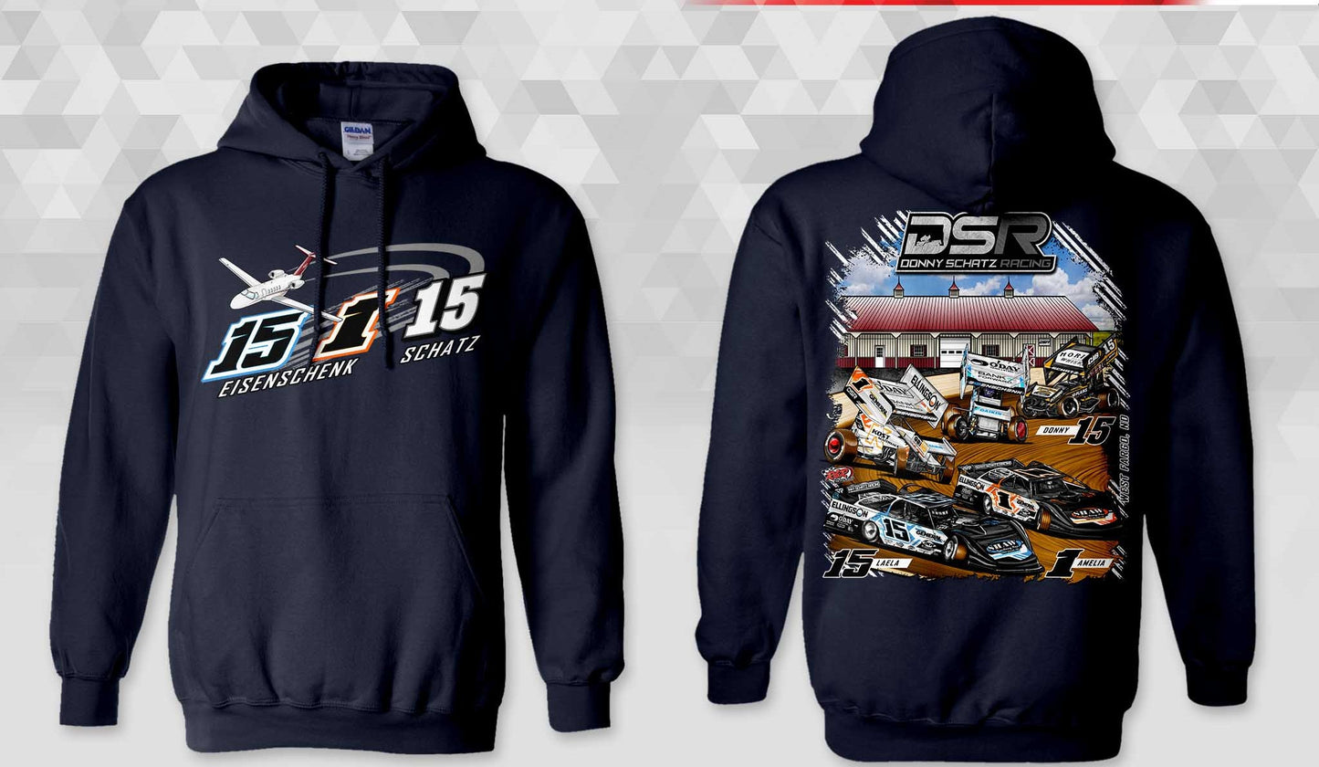 NEW!! DSR Twins & Donny Navy Hoodie