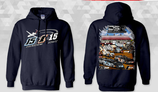 NEW!! DSR Twins & Donny Navy Hoodie