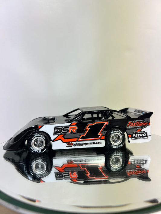 DSR Diecast Metal& Plastic TOY Race Car Pull Back Action